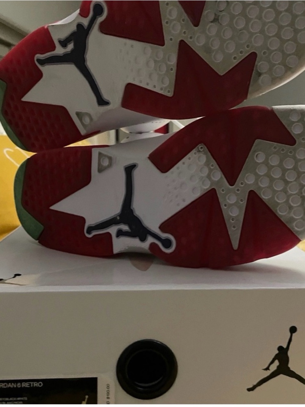 Nike Air Jordan Retro Sneakers - Red White Black